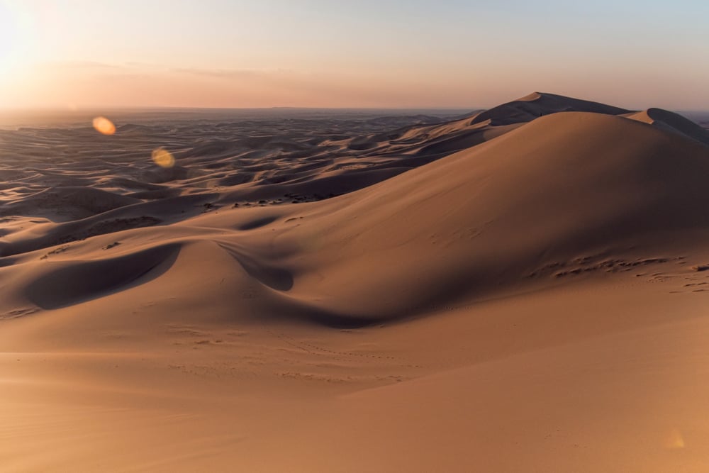 Gobi Desert singing sand dunes